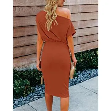 Stylish Off The Shoulder Midi Dress for All Occasions