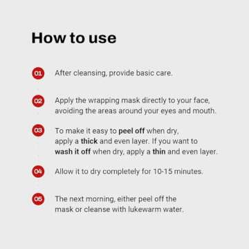 Shumage Gold Seal Wrapping Mask - Collagen Peel Off Face Mask for Glass Skin - Overnight Mask with Gold Threads for Hydrating and Tightening - Long-lasting Elasticity and Radiant Glow - 3.17 oz.