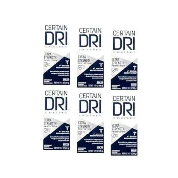 CERTAIN DRI Anti-Perspirant Solid 1.7 oz Pack of 6 for Freshness
