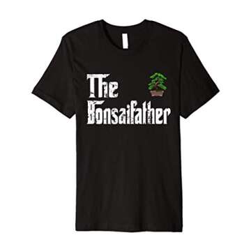 Yin Yang Bonsai Tree Enso Circle Zen Yoga Premium T-Shirt