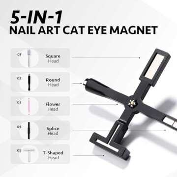 GAOY Cat Eye Gel Nail Polish with 5-in-1 Nail Magnet