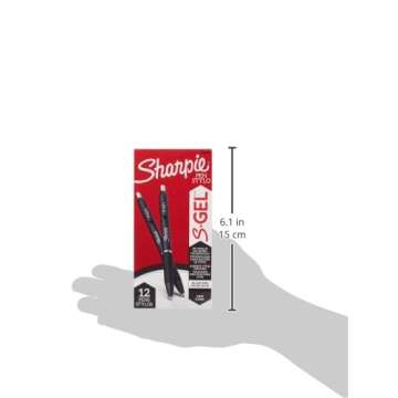 Sharpie S-Gel Fine Point Gel Pens for Smooth Writing