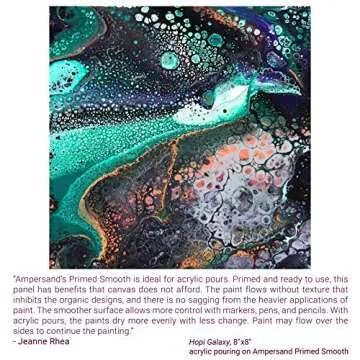 Ampersand Smooth Gesso Artist Painting Panel 8x10