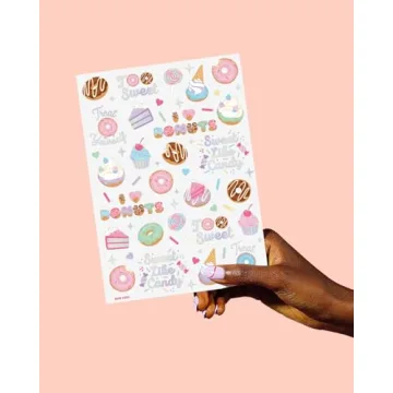 Fun Dessert Temporary Tattoos for Kids Parties | 50 Styles