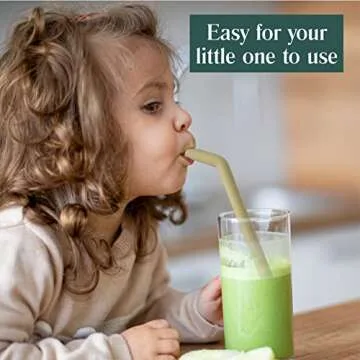 Premium Silicone Straws by Simka Rose for Safe Sipping