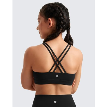 CRZ YOGA Girls Butterluxe Training Bra for Active Teens