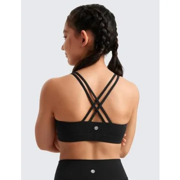 CRZ YOGA Girls Butterluxe Training Bra for Active Teens
