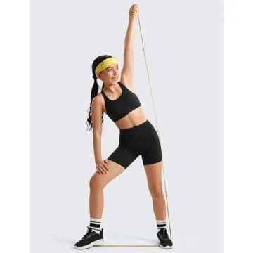 CRZ YOGA Girls Butterluxe Training Bra for Active Teens