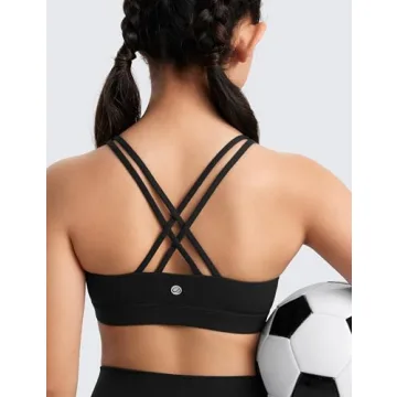 CRZ YOGA Girls Butterluxe Training Bra for Active Teens