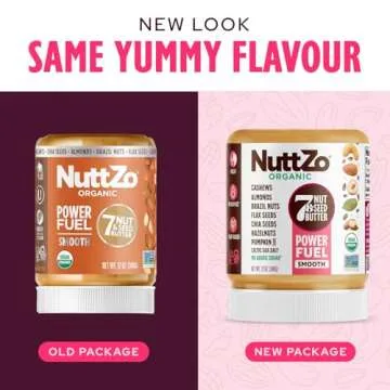 Nuttzo Organic Power Fuel Nut & Seed Butter 12 oz