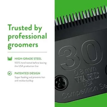 Wahl Professional Animal 30 Fine Ultimate Competition Series Detachable Blade with 1/32-Inch Cut Length (2355-500)