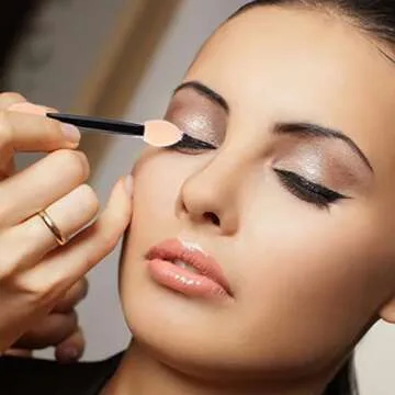 ZYIGYI 200 PCS Disposable Eyeshadow Brushes Dual Sides