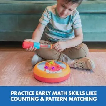 Educational Insights Design & Drill® Rivet Pop Cafe - Fine Motor Toys for Toddlers, Toddler Drill and Screw Toys, Gift for Boys and Girls Ages 3+