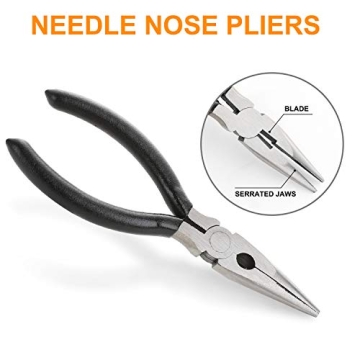 Hromee 56 Pieces Universal Tire Repair Kit for All Vehicles