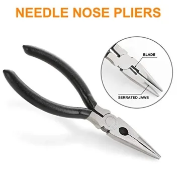 Hromee 56 Pieces Universal Tire Repair Kit for All Vehicles