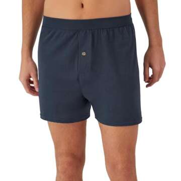 Hanes Mens Comfortsoft With Comfort Flex Waistband, Multiple Packs Available Boxer-shorts, Assorted ...