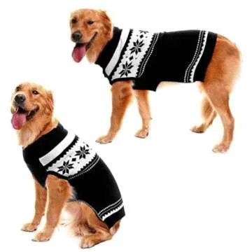 Mihachi Dog Sweater - Colorful Winter Coat for Dogs