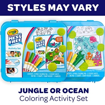 Crayola Mess Free Coloring Activity Set for Toddlers