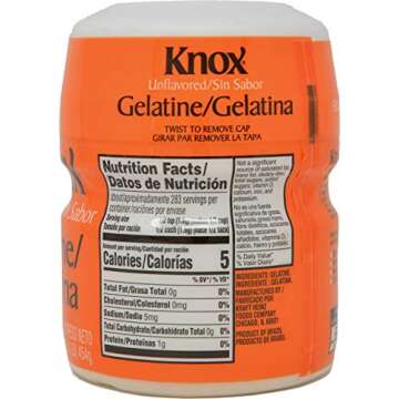 Unflavored Gelatin - 1 lb