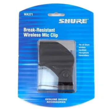 Shure WA371 Microphone Clip for Wireless Handheld Mics