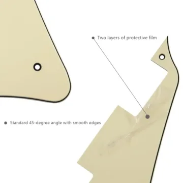 Phrilam Electric Guitar Pickguard Set for Les Paul Style