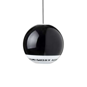 KROM Kendama Toy POP LOL Black - Premium Quality Skill Game