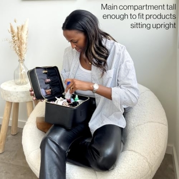 Stylish ETOILE Duo Vanity Case - Functional Makeup Organizer