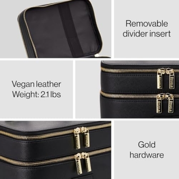 Stylish ETOILE Duo Vanity Case - Functional Makeup Organizer