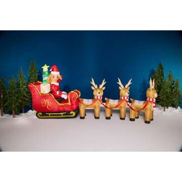 Mariah Carey Official Outdoor Lawn Inflatable Christmas Decoration