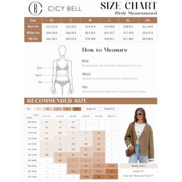 Cicy Bell Women’s Stylish Cropped Pea Coat for Fall