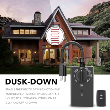 BN-LINK Outdoor Timer Waterproof 15A for Lights