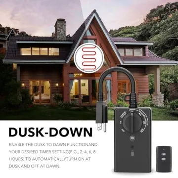 BN-LINK Outdoor Timer Waterproof 15A for Lights