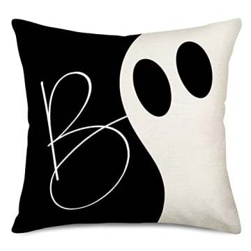 Smilyard Halloween Pillow Covers - Decorative Boo Designs