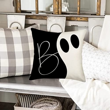 Smilyard Halloween Pillow Covers - Decorative Boo Designs