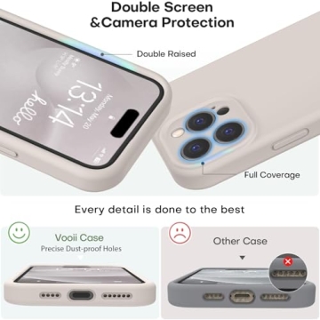 Vooii Liquid Silicone Case for iPhone 16 Pro Max