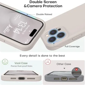 Vooii Liquid Silicone Case for iPhone 16 Pro Max