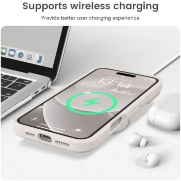 Vooii Liquid Silicone Case for iPhone 16 Pro Max