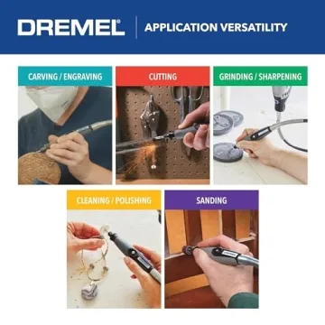 Dremel Flex Shaft Rotary Tool Attachment with Comfort Grip