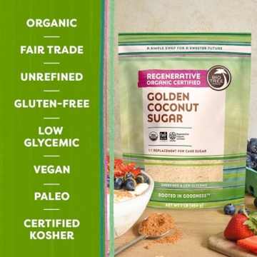 Organic Coconut Sugar - Healthy Sugar Alternative for Baking