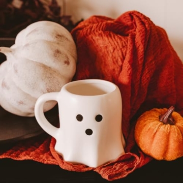 Stylish Sweet Water Decor Ghost Mug for Fall Festivities