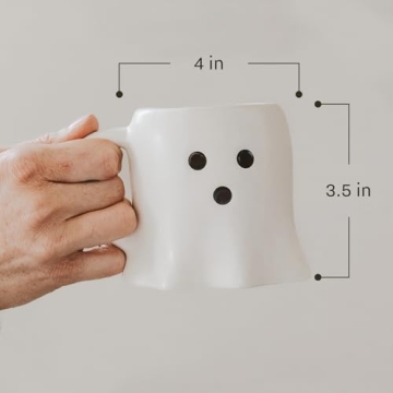 Stylish Sweet Water Decor Ghost Mug for Fall Festivities