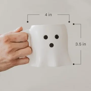 Stylish Sweet Water Decor Ghost Mug for Fall Festivities