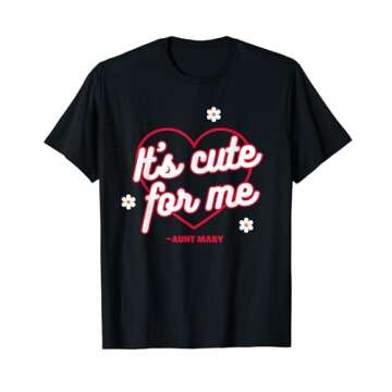 It's Cute For Me - Heart and Flowers T-Shirt