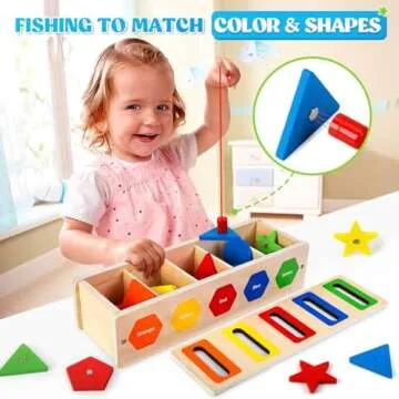 EDUJOY Montessori Toys for Toddlers Educational Fun