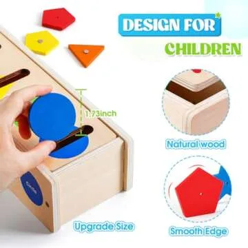 EDUJOY Montessori Toys for Toddlers Educational Fun