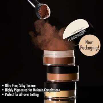 Black Radiance True Complexion Loose Setting Powder, Banana, 0.64 Ounce