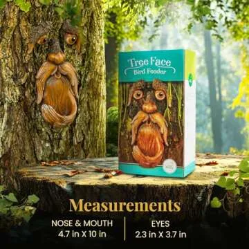 Tree Poetry Tree Face: Whimsical Garden Decoration
