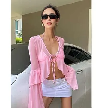 GUVIVI Wrap Around Trendy Cool Sunglasses For Women Men Fashion Black Rectangle Sunglasses Thick Chunky Sun Glasses Eyewear