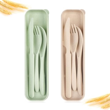 Eco-Friendly Travel Utensil Set for Sustainable Dining