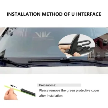 Premium All-Season J-Hook 22'' Wiper Blades Set